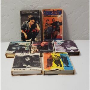 Lot of 7 Cassette Tapes in Cardbord Covers ~Vintage